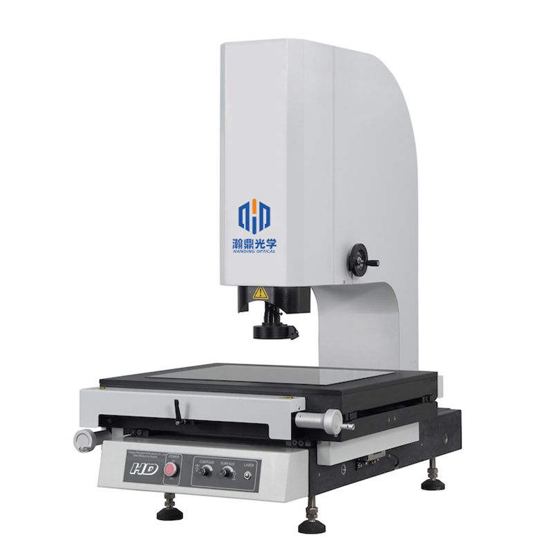 Manual video measuring instrument with metallographic system