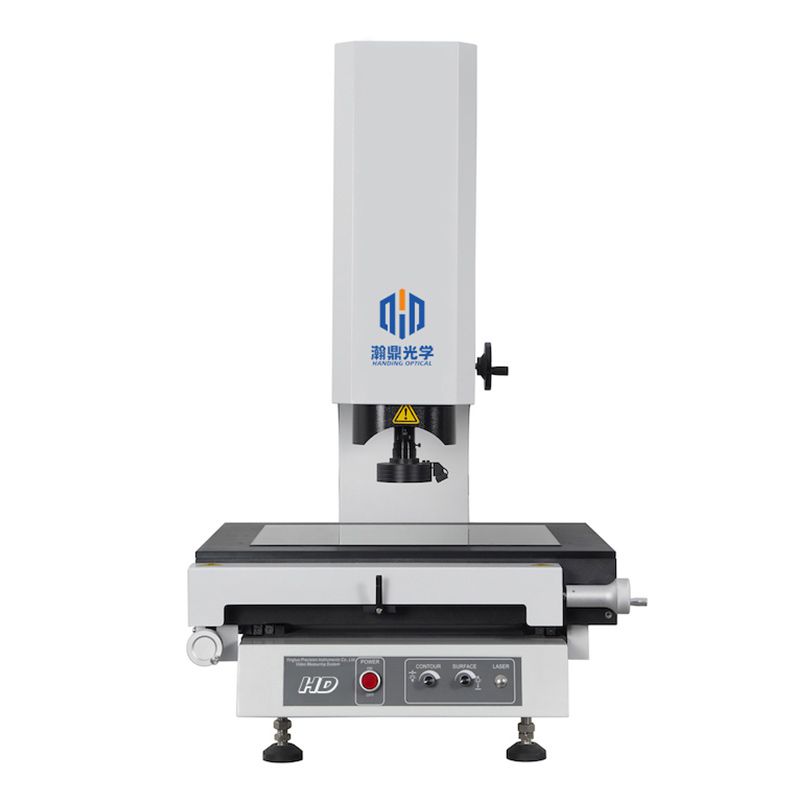 Manual video measuring instrument with metallographic system